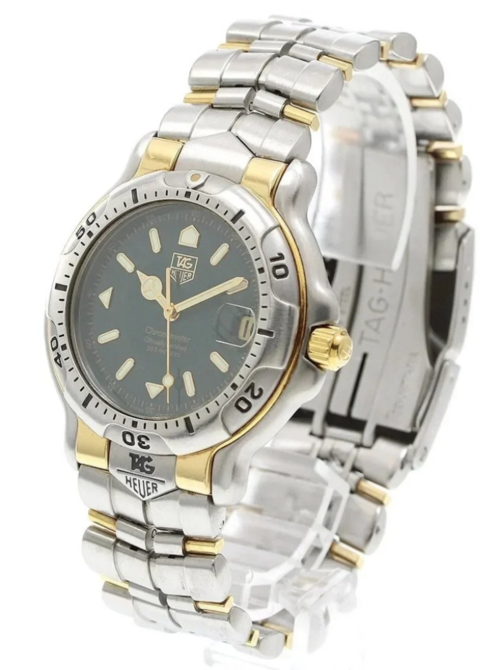 TAG HEUER 6000 series chronometer WH5153-K1 Date Automatic Men's Watch_968130